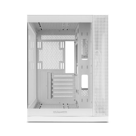 Caja ordenador gaming hummer astra neo atx argb cristal templado blanco