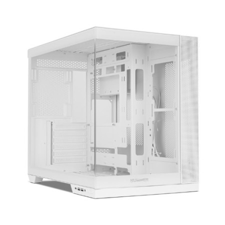 Caja ordenador gaming hummer astra neo atx argb cristal templado blanco