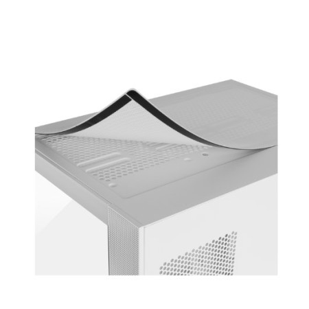 Caja ordenador gaming hummer astra neo atx argb cristal templado blanco