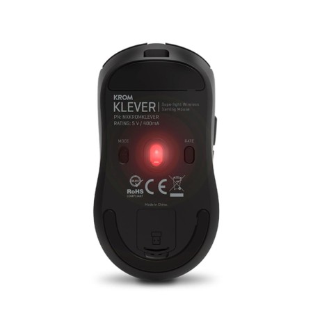 Raton inalambrico gaming krom klever negro