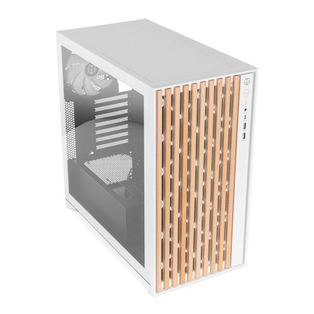 Caja Gaming Semitorre Nox Hummer Element/ Blanca