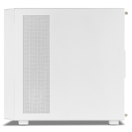 Caja ordenador gaming nox hummer bios atx cristal templado lcd 8″ blanco