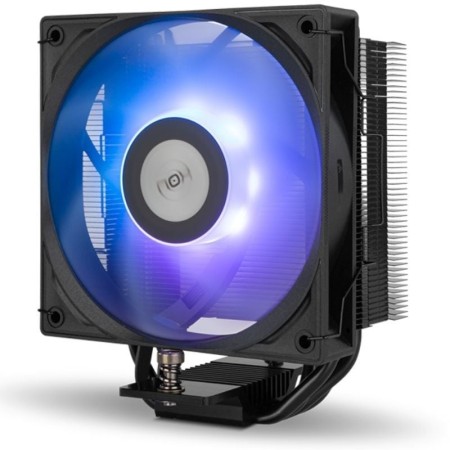 Ventilador disipador nox hummer r - 400 argb negro