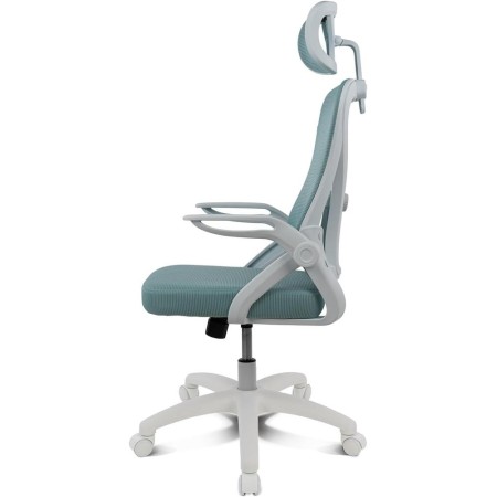Silla gaming drift drair35 blanca - turquesa
