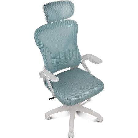 Silla gaming drift drair35 blanca - turquesa