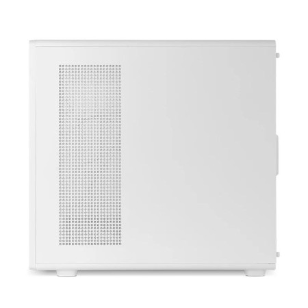 Caja ordenador gaming nox hyperflow hummer aero atx argb cristal templado blanco