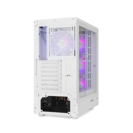 Caja ordenador gaming nox infinity iota atx argb cristal templado blanca
