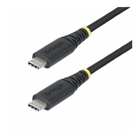 Cable usb tipo c startech 1m -  macho - macho -  negro