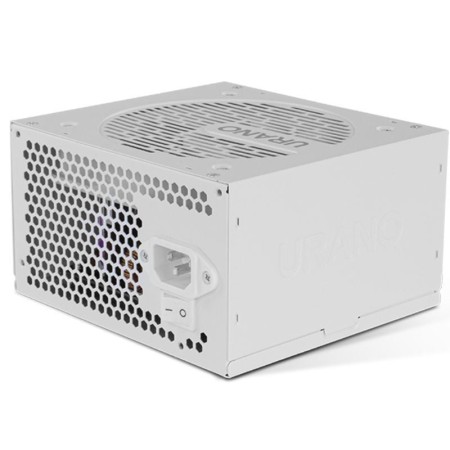 Fuente de Alimentación Nox Hummer Urano Pro White/ 550W/ Ventilador 12cm/ 80 Plus Bronze