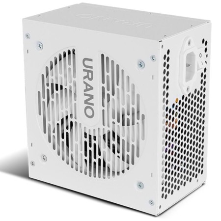 Fuente de Alimentación Nox Hummer Urano Pro White/ 550W/ Ventilador 12cm/ 80 Plus Bronze