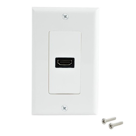 Tapa de pared hdmi startech hembra