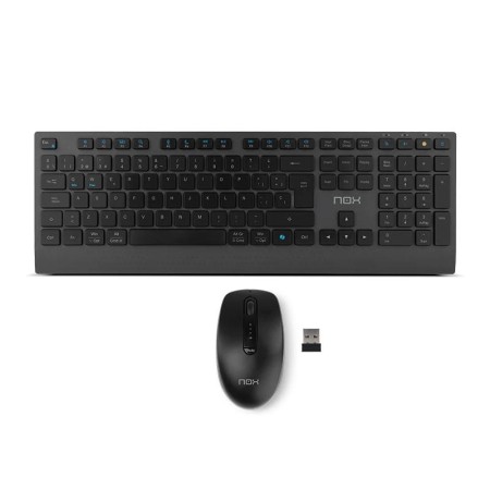 Teclado y Ratón Inalámbricos Nox Lite Duo