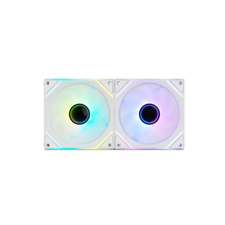 Pack 3 Ventiladores Nox Pro Link/ ARGB/ 12cm/ Blancos