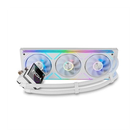 Sistema de Refrigeración Líquida Nox M-360 LCD/ Blanco