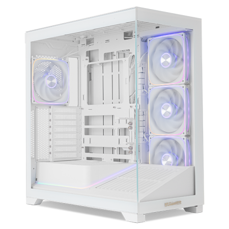 Caja Gaming Semitorre Nox Hummer Blade/ Blanca