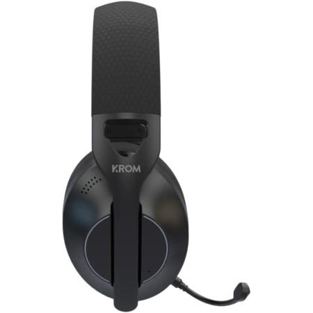 Auriculares Gaming Inalámbricos con Micrófono Krom Phase/ Bluetooth/ Jack 3.5/ USB 2.0/ Negros