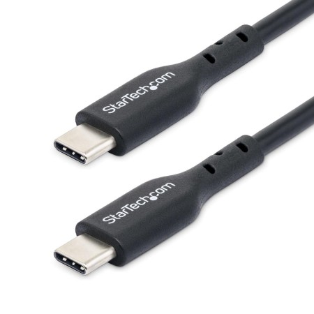 Cable usb tipo c startech 2m -  macho - macho -  negro