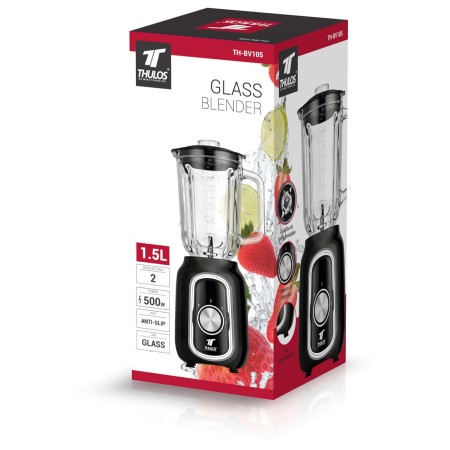 Batidora de vaso thulos th - bv105 500w 1.5l