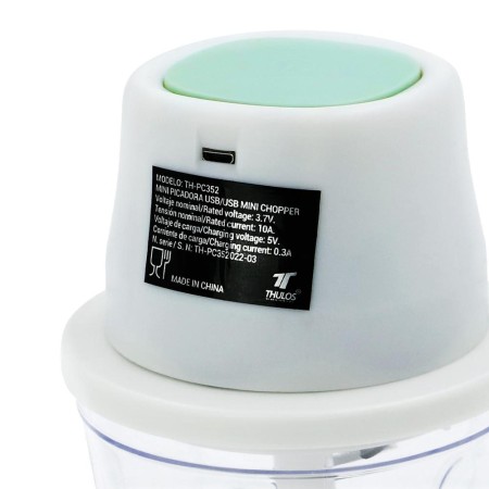 Mini picadora de alimentos thulos th - pc352 30w 350ml