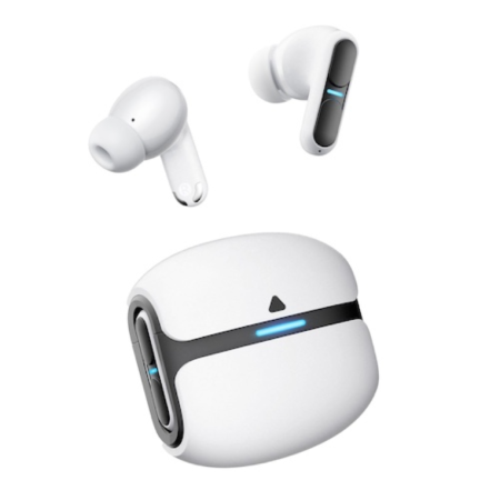 Auriculares Bluetooth Leotec TWS Gaming Nebula Fit con estuche de carga/ Autonomía 7.5h/ Blancos