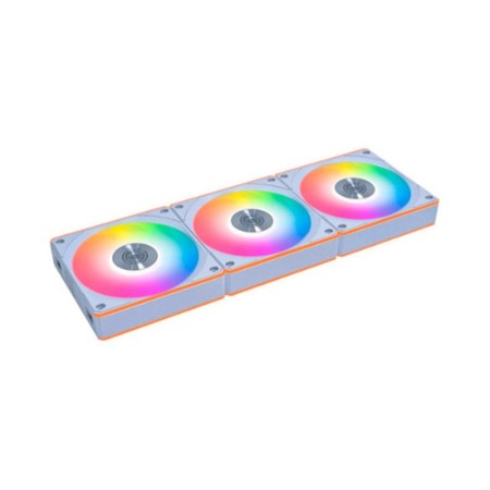 Ventilador lian li uni fan cl inalambrico rev argb 3x 120mm blanco  controlador