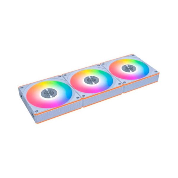 Ventilador lian li uni fan cl inalambrico rev argb 3x 120mm blanco  controlador