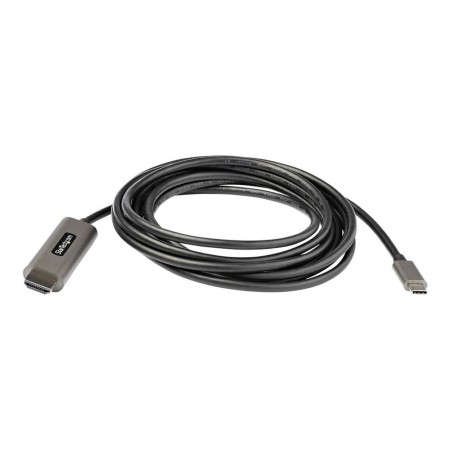 Cable usb tipo c a hdmi 4k startech 3m -  macho - macho -  negro