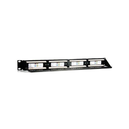 2LAN Patch Panel 19″ CAT6 24 Puertos UTP