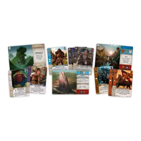 Expansión guerra del anillo: el juego de cartas fuego y espadas