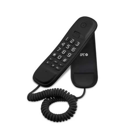 Telefono fijo spc original lite 2 negro - tecla r - 10 memorias indirectas
