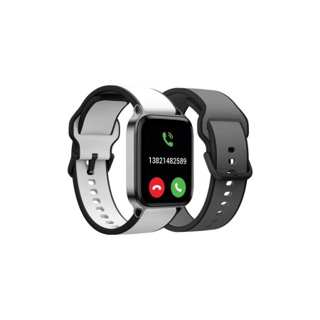 Smartwatch SPC Smartee Duo Pro 9653N/ Notificaciones/ Frecuencia Cardíaca/ GPS/ Negro/ Incluye Correa Extra