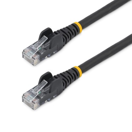 Cable de red startech latiguillo rj45 lszh utp cat6 3m negro