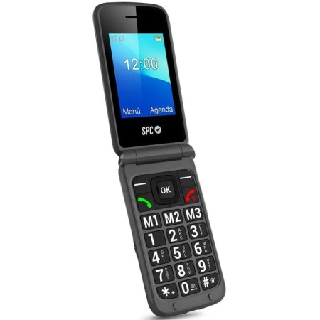 Teléfono Móvil SPC Stella 3 para Personas Mayores/ 4G/ Negro