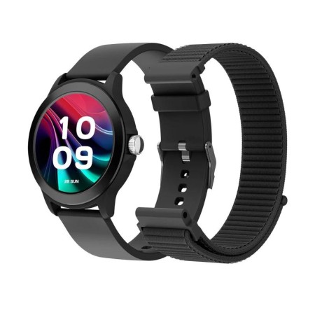 Smartwatch SPC Smartee Duo Vivo 2 9655N/ Notificaciones/ Frecuencia Cardíaca/ Negro/ Incluye Correa Extra