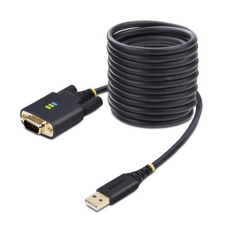 Cable usb a rs232 db9 startech 3m -  macho - macho -  negro