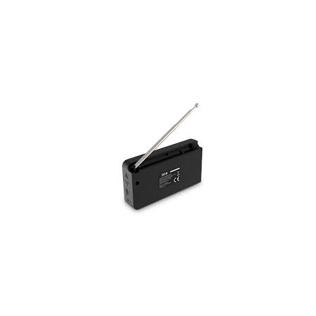 Radio Portátil SPC Jetty Lite Dab+/ con Batería/ Negra