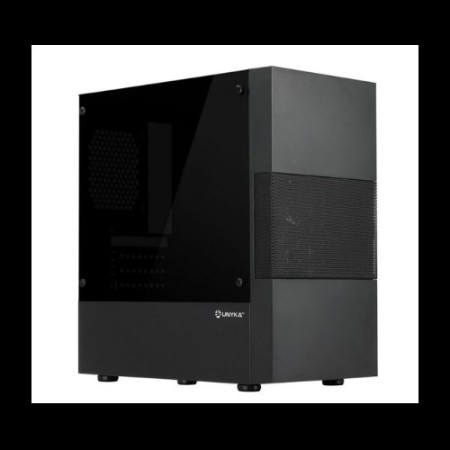 Caja ordenador gaming unykach aero c25 matx vidrio negra