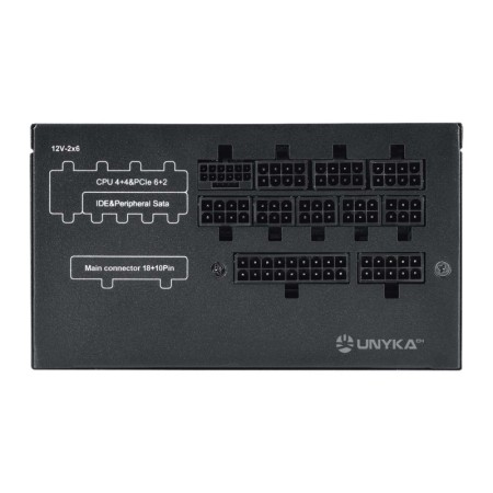 Fuente alimentacion unyka atilius gaming atx 850w