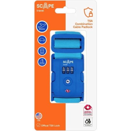 Correa para Maleta con Combinación Scape Travel E0120/ Azul