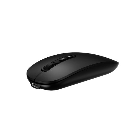 Coolbox Ratón W02-IA Inalámbrico RF+BT Negro