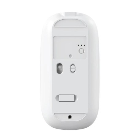 Coolbox Ratón W02-IA Inalámbrico RF+BT Blanco