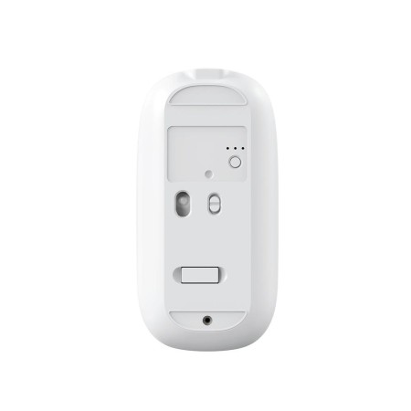 Coolbox Ratón W02-IA Inalámbrico RF+BT Blanco