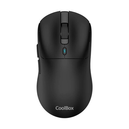 Mouse raton coolbox w03 ultraligero negro 10000 dpi gaming inalambrico rf+bt