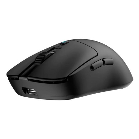 Mouse raton coolbox w03 ultraligero negro 10000 dpi gaming inalambrico rf+bt