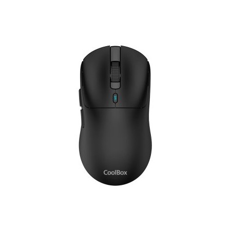 Mouse raton coolbox w03 ultraligero negro 10000 dpi gaming inalambrico rf+bt