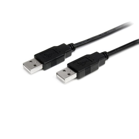 Cable usb tipo a startehc 1m -  macho - macho -  negro