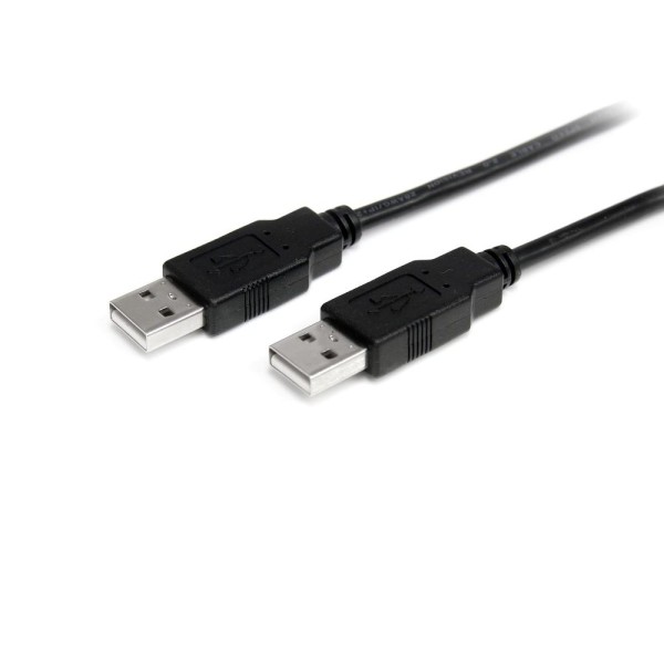 Cable usb tipo a startehc 1m -  macho - macho -  negro
