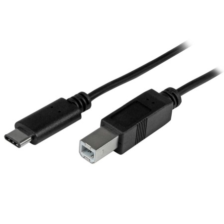 Cable usb tipo c a usb tipo b startech 1m -  macho - macho -  negro
