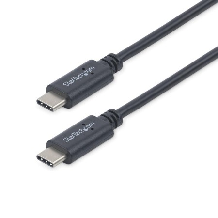 Cable usb tipo c startech 1m -  macho - macho -  negro