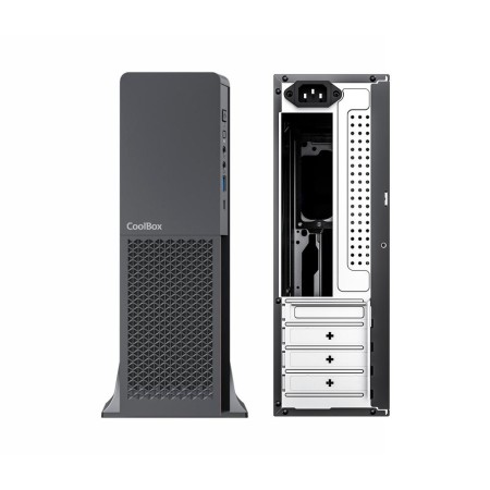 Caja ordenador coolbox microatx slim t313 usb - c fuente sfx 300w bronze incluida